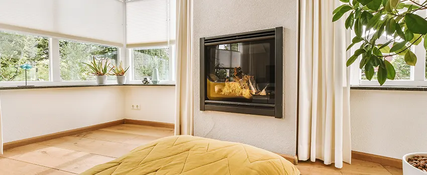 Residential Fireplace Ceramic Glass Installation in Grimsby, ON
