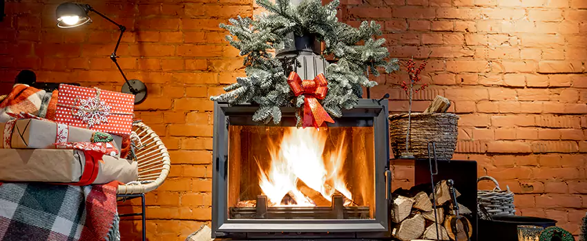 Travis Industries Linear Gas Fireplace Installation in Grimsby, Ontario