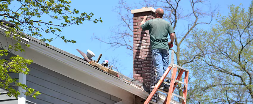 Vinyl and PVC Chimney Flashing Installation in Grimsby, ON