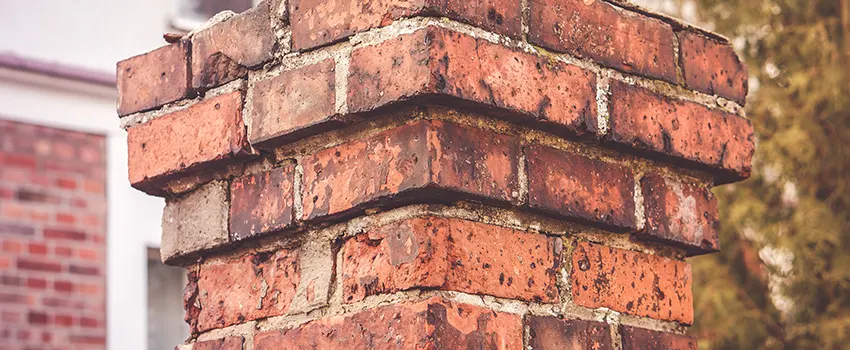 Cracked Chimney Bricks Repair Cost in Grimsby, Ontario